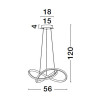 Lampa wisząca CHIAPAS LE42835 Luces Exclusivas