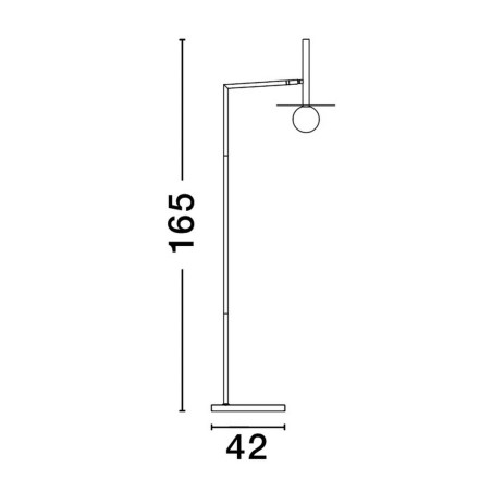 Lampa podłogowa MORELOS LE42889 Luces Exclusivas
