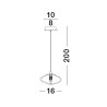 Lampa wisząca NAYARIT LE42897 Luces Exclusivas