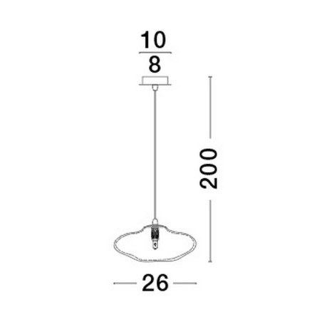 Lampa wisząca NAYARIT LE42899 Luces Exclusivas