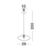Lampa wisząca NAYARIT LE42899 Luces Exclusivas