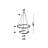 Lampa wisząca BAUTA LE42914 Luces Exclusivas