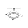 Lampa sufitowa BAUTA LE42919 Luces Exclusivas