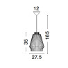 Lampa wisząca GUAYMAS LE42928 Luces Exclusivas