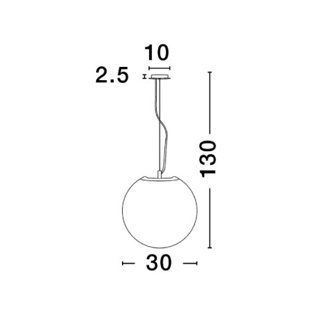 Lampa wisząca LLORET LE42933 Luces Exclusivas