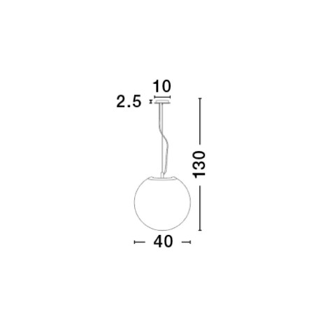 Lampa wisząca LLORET LE42934 Luces Exclusivas