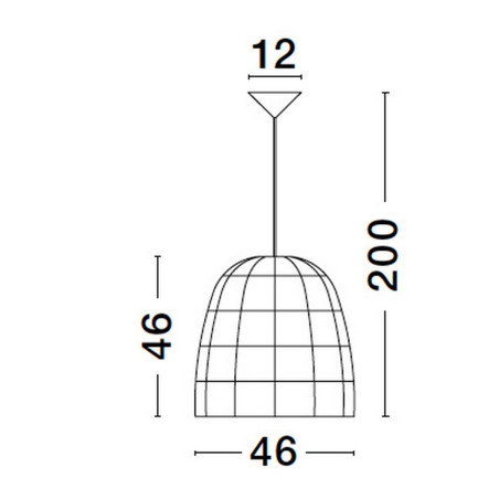 Lampa wisząca REYNOSA LE42947 Luces Exclusivas