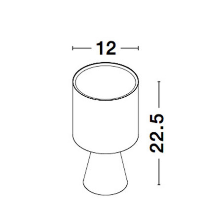 Lampa stołowa IBAGUE LE42968 Luces Exclusivas