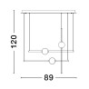Lampa wisząca AGIL LE43218 Luces Exclusivas