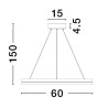 Lampa wisząca BANE LE43227 Luces Exclusivas
