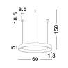 Lampa wisząca BARI LE43246 Luces Exclusivas