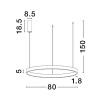 Lampa wisząca BARI LE43256 Luces Exclusivas