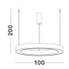Lampa wisząca MILPA LE43282 Luces Exclusivas
