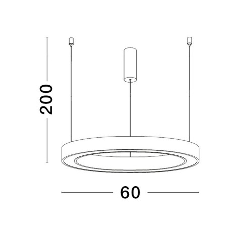 Lampa wisząca MILPA LE43286 Luces Exclusivas