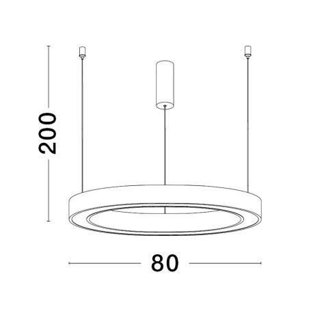 Lampa wisząca MILPA LE43287 Luces Exclusivas
