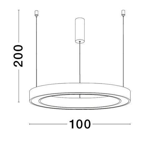 Lampa wisząca MILPA LE43288 Luces Exclusivas