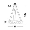 Lampa sufitowa CHAPA LE43292 Luces Exclusivas