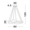 Lampa sufitowa CHAPA LE43294 Luces Exclusivas