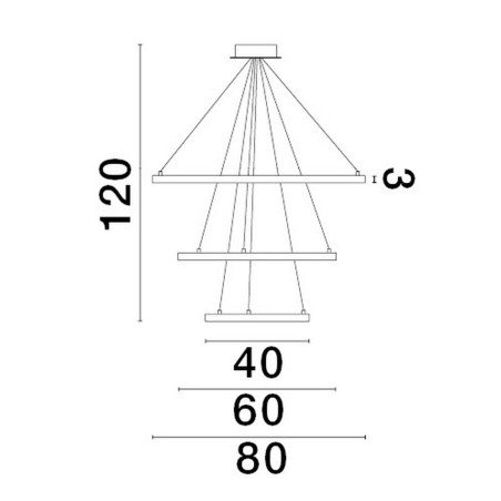 Lampa wisząca IRUN LE43304 Luces Exclusivas