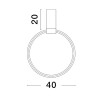 Lampa wisząca ABUYA LE43319 Luces Exclusivas