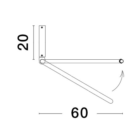 Lampa wisząca ABUYA LE43320 Luces Exclusivas