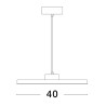 Lampa wisząca ACAYO LE43331 Luces Exclusivas