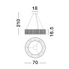 Lampa wisząca ACTUN LE43343 Luces Exclusivas