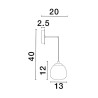 Lampa wisząca ADOBE LE43366 Luces Exclusivas