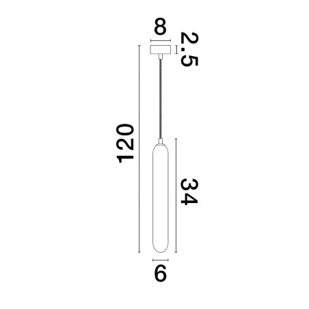 Lampa sufitowa BALDE LE43406 Luces Exclusivas
