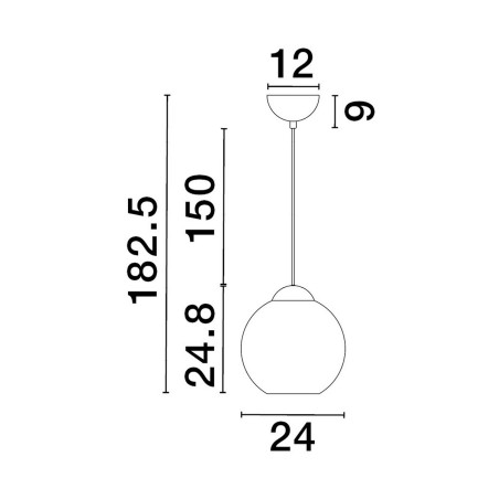 Lampa wisząca BALMI LE43412 Luces Exclusivas