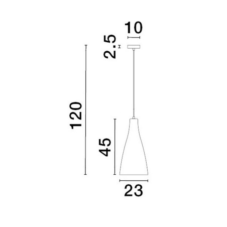 Lampa wisząca BALSA LE43415 Luces Exclusivas