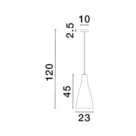 Lampa wisząca BALSA LE43416 Luces Exclusivas
