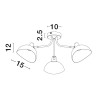 Lampa sufitowa BANAC LE43423 Luces Exclusivas