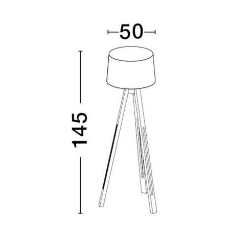 Lampa podłogowa ABOCHO LE43445 Luces Exclusivas