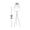 Lampa podłogowa ACACIA LE43446 Luces Exclusivas