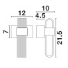 Lampa ścienna BAJA LE43485 Luces Exclusivas