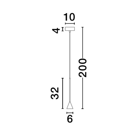 Lampa wisząca SITGES LE43496 Luces Exclusivas