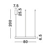 Lampa wisząca JACA CCT LE43502 Luces Exclusivas