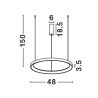 Lampa wisząca ROTA LE43516 Luces Exclusivas