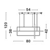 Lampa wisząca BALDO LE43526 Luces Exclusivas
