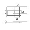 Lampa sufitowa BALDO LE43528 Luces Exclusivas