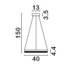 Lampa wisząca ACACIO LE43555 Luces Exclusivas