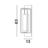 Lampa ścienna BAGOJO LE43613 Luces Exclusivas