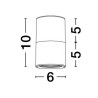 Oczko podtynkowe BAHTAJ LE43634 Luces Exclusivas