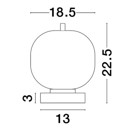 Lampa stołowa PILAR LE43654 Luces Exclusivas