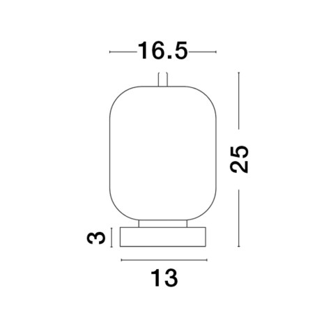 Lampa stołowa PILAR LE43655 Luces Exclusivas