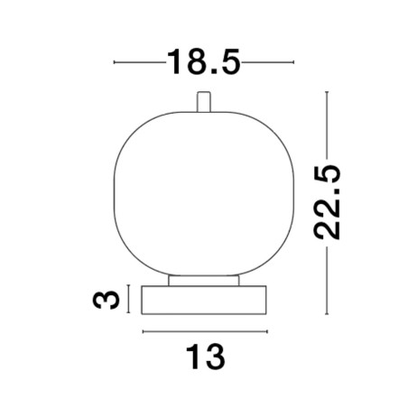 Lampa stołowa PILAR LE43658 Luces Exclusivas
