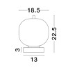 Lampa stołowa PILAR LE43658 Luces Exclusivas