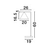 Lampa biurkowa BALBOA LE43687 Luces Exclusivas