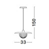 Lampa wisząca CUERNAVACA LE43721 Luces Exclusivas